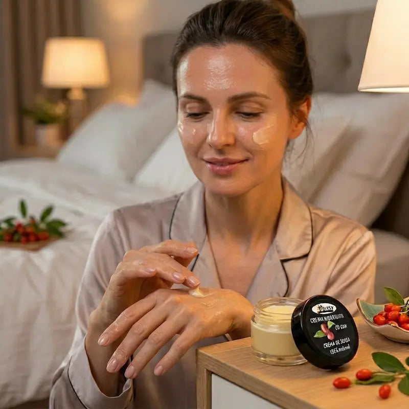 Crema naturala de seara cu goji