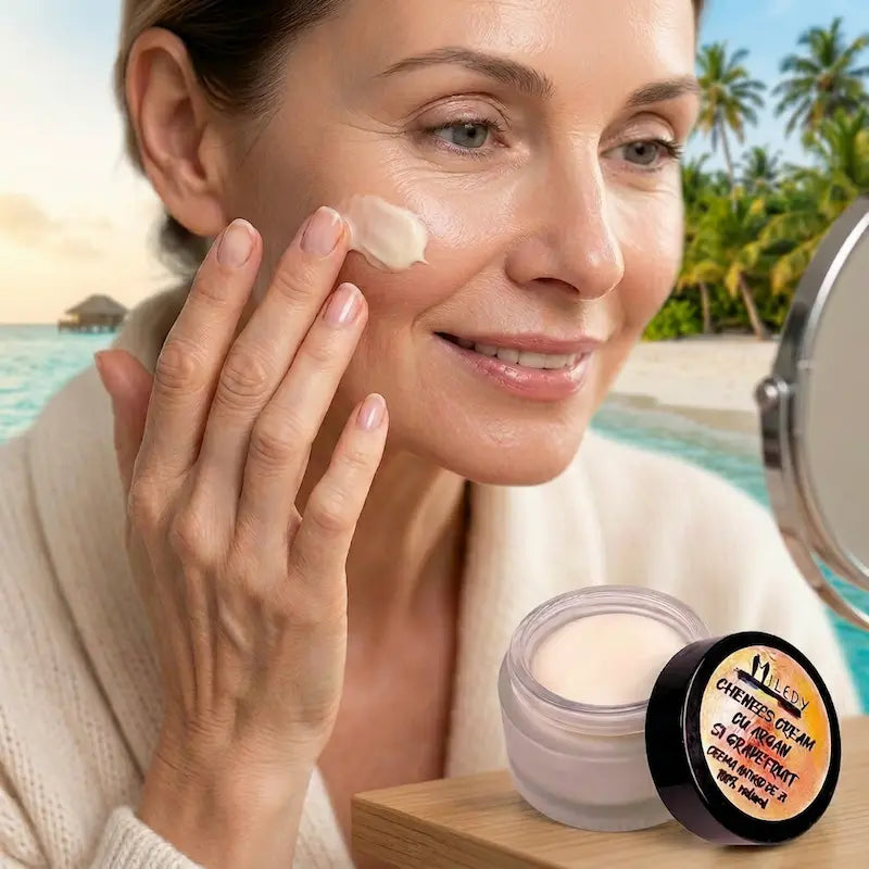 Chenee's Cream – Cremă Antirid Naturală cu Argan și Grapefruit