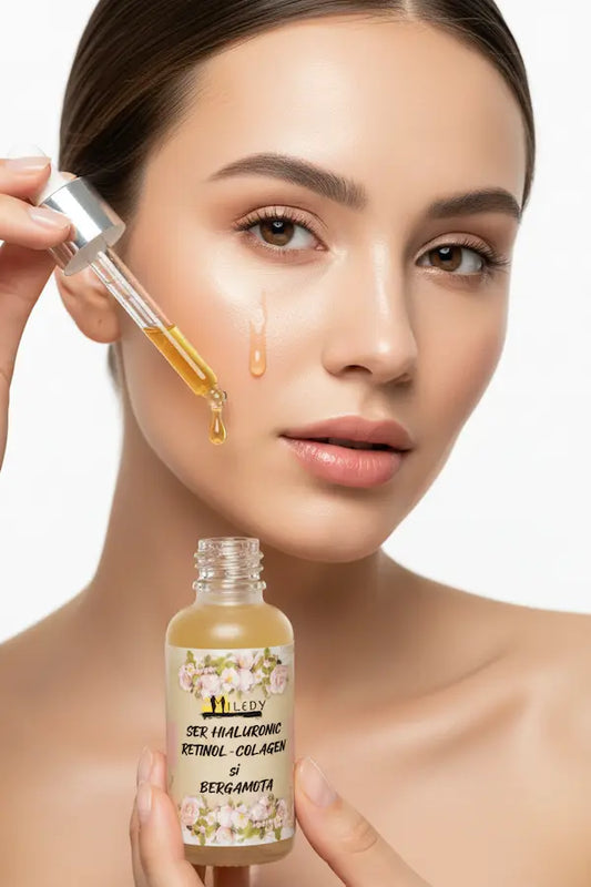Ser Anti-Age cu Retinol, Acid Hialuronic & Colagen