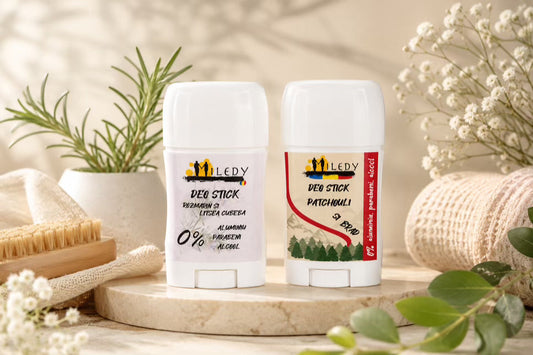 Deodorante naturale Miledy Naturals fara aluminiu parabeni sau alcool - varianta unisex si barbateasca