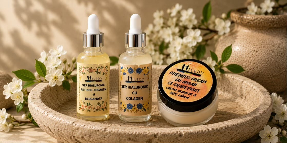 Ser și cremă antirid naturală – Miledy Naturals