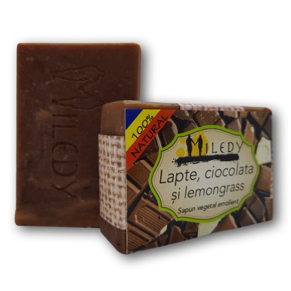 sapun-natural-emolient-hidratant-pentru-fata-corp-maini-ingrediente-naturale-ulei-ricin-unt-cacao-lemongrass-ciocolata-produs-natural-romanesc-Miledy-Naturals-antibacterian-piele-usca.jpg
